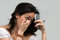Free Woman Applying Makeup Royalty Free Stock Photo - 5171215