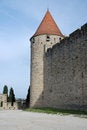 Free Lofty Tower And Defense Walls Of Castle Stock Photo - 5180160