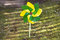 Free Plastic Pinwheel Stock Photography - 5180452