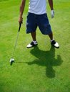 Free Golfer Putting Stock Image - 5193781