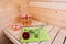 Free Interior Of A Finnish Sauna Stock Images - 5194754