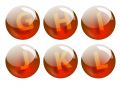 Free Letters Spheres Royalty Free Stock Photos - 522058
