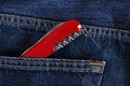 Free Pocket Knife. Stock Image - 5203401