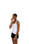 Free Chatting Teen In Sports Wear Stock Photography - 5200652