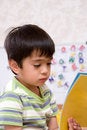 Free Reading Child Royalty Free Stock Photo - 5211945