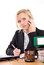 Free Businesswoman In Office Royalty Free Stock Photo - 5224925