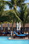 Free Tropical Resort. Water-pool , Chairs ,palm-trees. Royalty Free Stock Images - 5227229