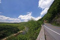 Free Curvy Road Alongside On A Mountain Royalty Free Stock Photography - 5248527
