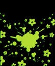 Free Design Grunge Floral Spot Background Stock Photos - 5254823