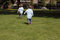 Free Two Young Brothers - Running Stock Image - 5251981
