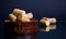 Free Ash-tray Full Of Wine Stoppers On Blue Stock Photo - 5253610