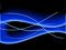 Free Blue Abstract Wave Stock Image - 5254751
