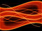 Free Orange Fiery Waves Royalty Free Stock Image - 5254836
