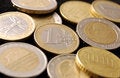 Free Euro Coins Royalty Free Stock Photo - 5265685