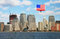 Free The Lower Manhattan Skyline Royalty Free Stock Photos - 5264438