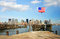 Free The Lower Manhattan Skyline Royalty Free Stock Photo - 5264495