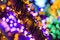Free Christmas Lights On Tree. Stock Images - 5266224