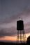 Free Water Tank At Dawn Royalty Free Stock Photo - 5267085