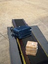 Free Delivery Of Airplane Luggage Stock Image - 5291821