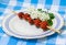 Free Strawberry Barbecue On Plate Stock Image - 5296691