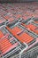 Free Rows Of Shopping Carts Royalty Free Stock Photos - 5315498