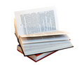 Free The Opened Book Atop Of Other Book Stock Photography - 5322202