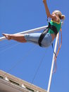 Free Jumping Girl Royalty Free Stock Image - 5329176