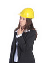 Free Businesswoman Thinking Stock Image - 5337271