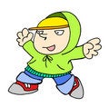 Free Hip Hop Kid 03 Stock Images - 5338294