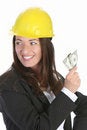 Free Businesswoman With Earnings Royalty Free Stock Images - 5338529