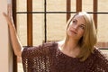 Free Windowsill Girl Royalty Free Stock Image - 5344306