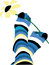 Free Pair Cheerful Striped Socks With A Flower Royalty Free Stock Photo - 5346515