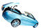 Free Blue Roadster Royalty Free Stock Images - 5351659