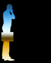 Free Business Man Outline 3 Royalty Free Stock Photo - 5363035