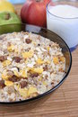 Free Corn Flakes With Milk And Fruits Stock Image - 5365191