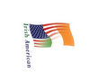 Free US & Irish Flag Blend, & Text3 Stock Image - 5373621