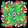 Free Vector Vivid Pattern Royalty Free Stock Photography - 5388787