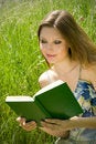 Free Romantic Girl With Book Royalty Free Stock Images - 5395799