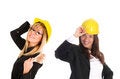 Free Two Businesswoman With With Earnings Stock Image - 5397311
