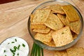 Free Sour Cream And Chive Flavored Crackers Royalty Free Stock Images - 5397649