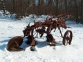 Free Weathered Plow Royalty Free Stock Images - 545519