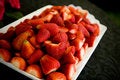Free An Appetizer Plate Of Strawberries Stock Images - 5407924