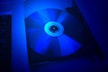 Free Disc Drive Cd-rom Blue Movie Royalty Free Stock Images - 5410829