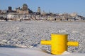 Free The Yellow Bollard Royalty Free Stock Image - 5413056