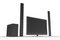 Free Stylish Home Cinema Set Stock Image - 5422431