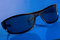 Free Sunglasses Over Blue Background Stock Photos - 5428033