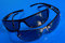 Free Sunglasses Over Blue Background Royalty Free Stock Photo - 5428035
