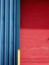 Free Vivid Wall Gate And Post Stock Image - 5432141