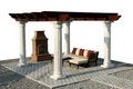 Free Fire Place Stock Image - 5439881