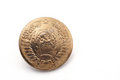 Free Button From Soviet (USSR) Army Uniform Royalty Free Stock Images - 5451009